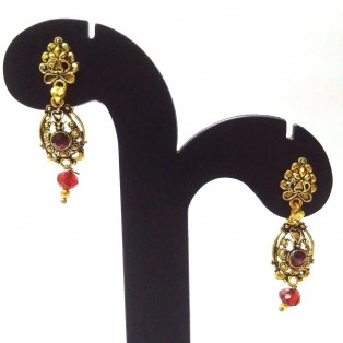 Golden Oxidized Earrings Jhumka Jhumki Bolly Imitation Jewelry Drop Dangle EA149